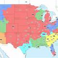 FOX TV broadcast coverage map for the Week 11 49ers vs Cardinals matchup