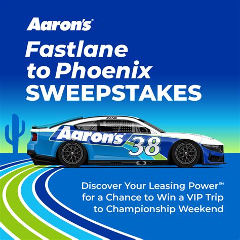Aaron's Revs Up NASCAR Weekend with Fan & Youth Fun