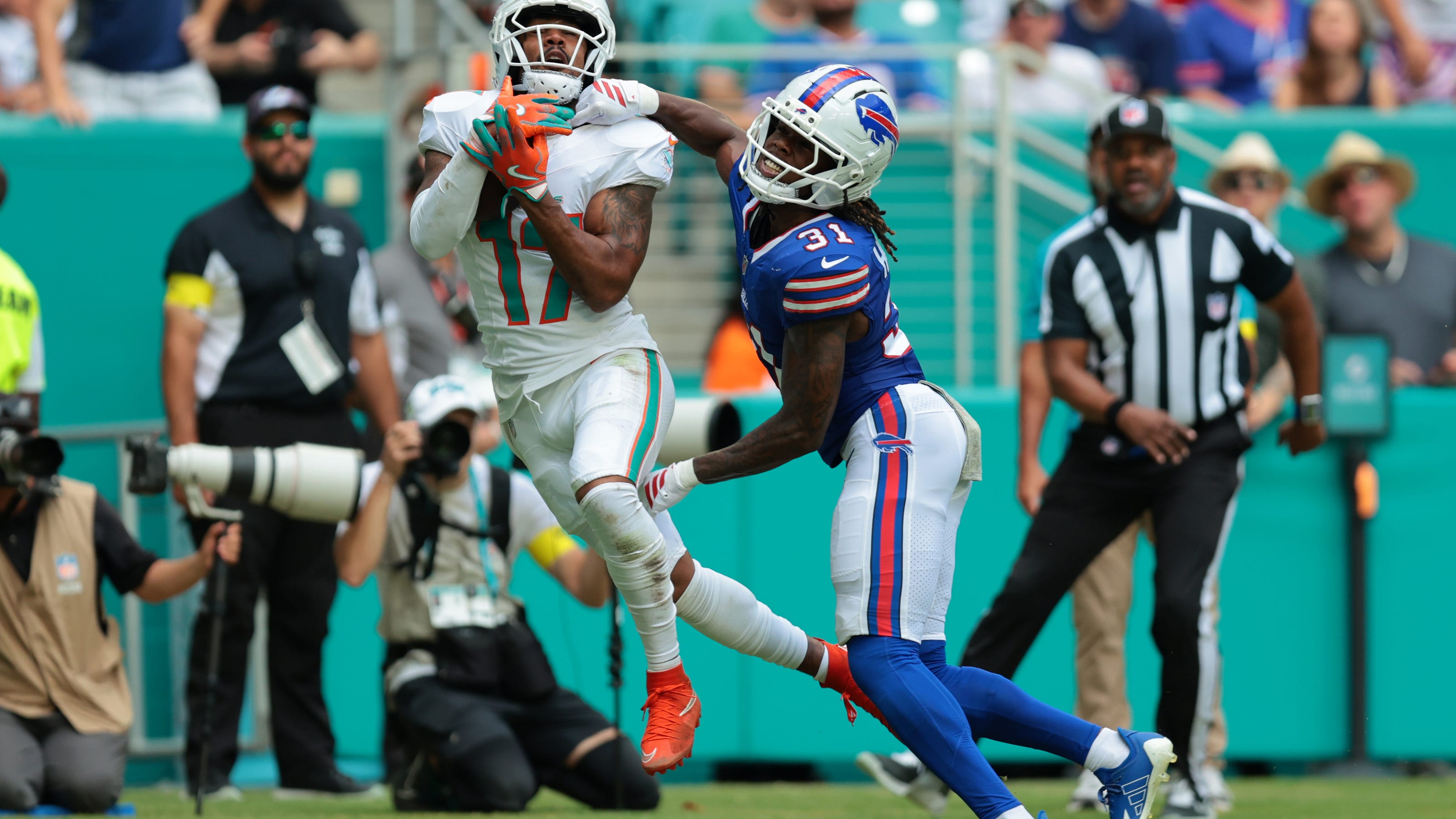 The Bills suffered a crucial loss to the Dolphins in Week 10, dropping their record to 6-3.