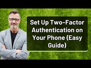 Enable two-factor authentication for extra security