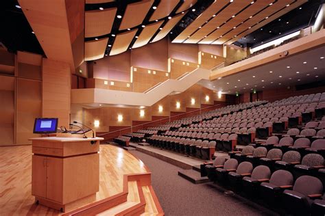 A typical lecture hall at the University of Washington where the controversial talk took place.