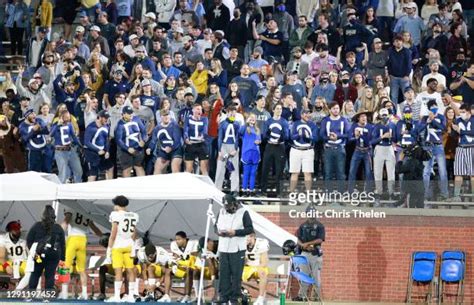 Georgia State bench players cheer during their upset attempt against Arizona State.