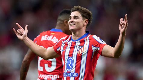 Julian Alvarez, Atletico Madrid's top scorer with 7 goals this season