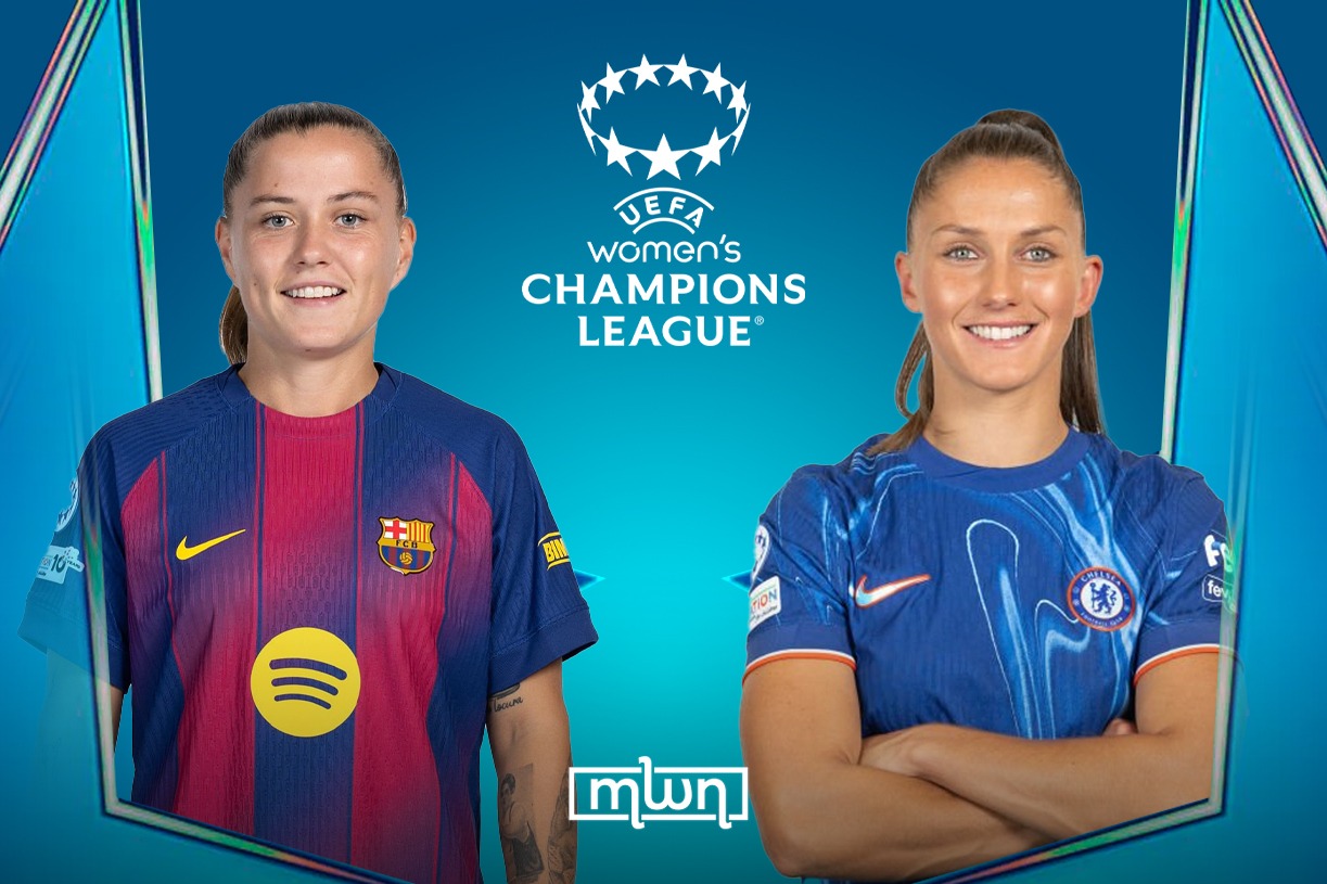 Alexia Putellas orchestrating play for Barcelona in a UCL match.