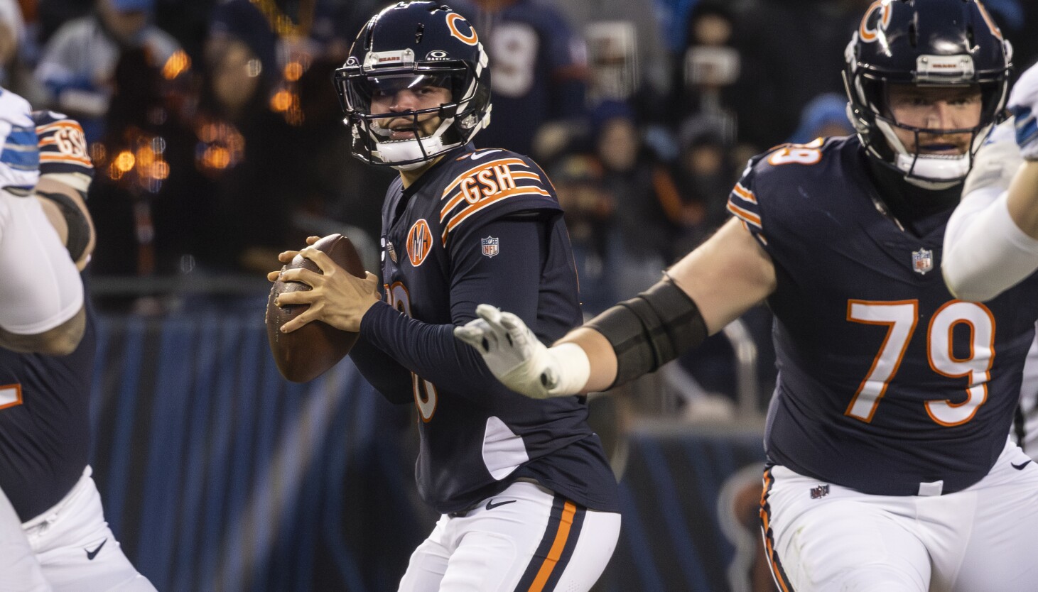 Quarterback Caleb Williams has been instrumental in the Bears' offensive turnaround.