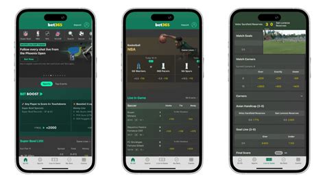 The intuitive bet365 mobile app enabling in-play wagering