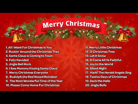 Streaming interface showcasing diverse modern Christmas artists