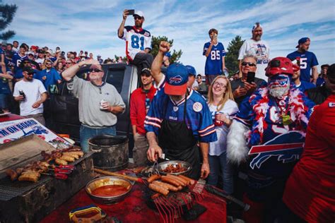 Buffalo Bills supporters at a Sunday game