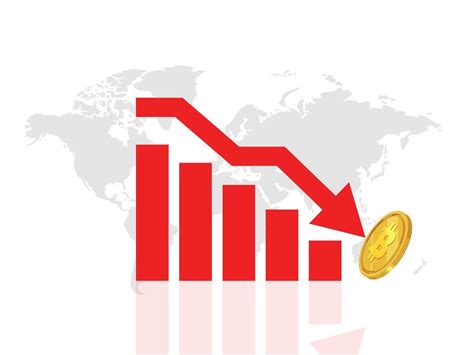 Bitcoin's price chart displaying sharp decline below $82,000 support level