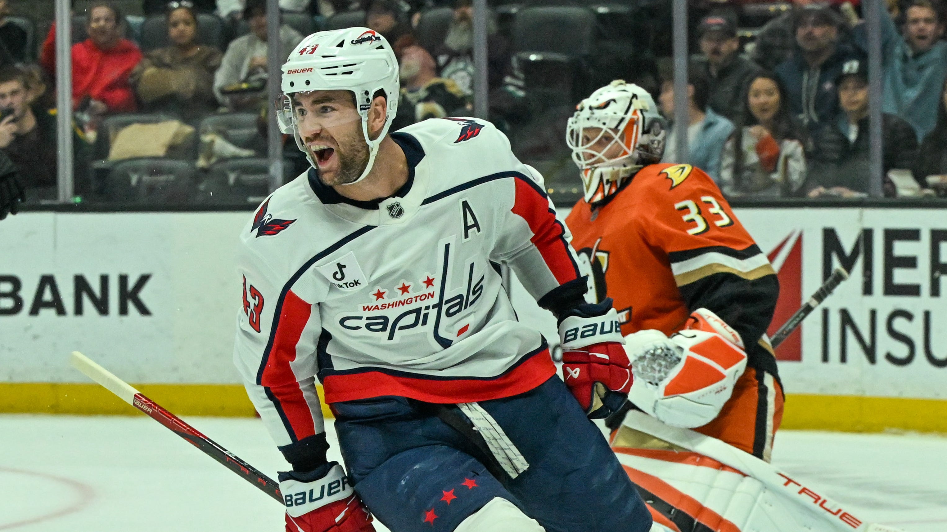 Tom Wilson has been a key player for the Capitals this season.