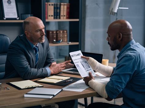 A Charlotte car accident attorney reviews case details with a client, ensuring clear communication and legal strategy.