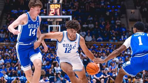 Cameron Boozer in action during Duke's 2025-26 season
