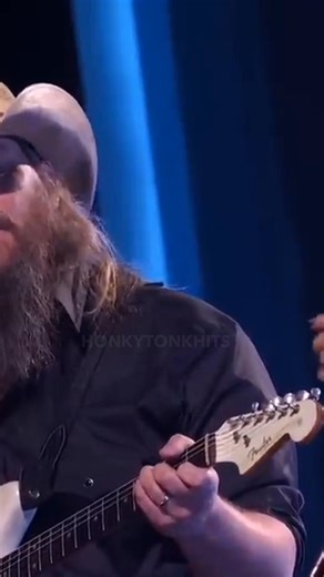 Chris making a heartfelt on-stage apology to Morgane at the 2024 CMAs