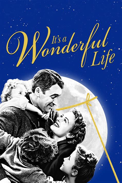 The iconic black-and-white poster for 'It's a Wonderful Life,' returning to theaters for the holidays.