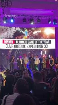Clair Obscur: Expedition 33 Dominates at Golden Joystick Awards 2025