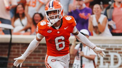 Clemson cornerback Ricardo Jones returns an interception for a touchdown against South Carolina.