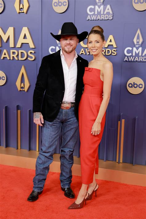 Cody Johnson at the 59th Annual CMA Awards with multiple nominations.