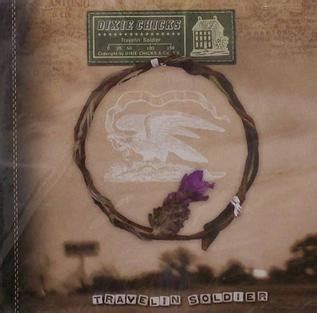 The original 2002 album cover featuring The Chicks' version of 'Travelin' Soldier' that inspired countless covers.