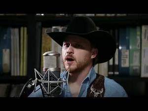 Johnson in the studio recording the emotional tribute.