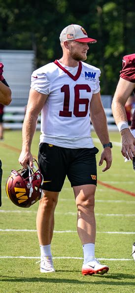 Matt Gay during his tenure with the Washington Commanders