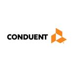 Financial visualization of Conduent's Q3 performance metrics