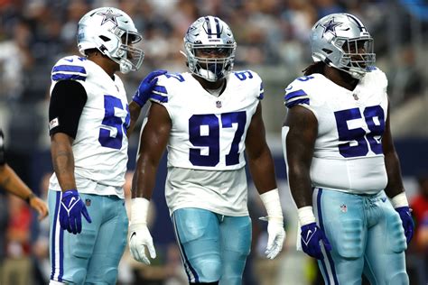 The Cowboys' formidable new defensive line featuring Williams, Clark, and Odighizuwa