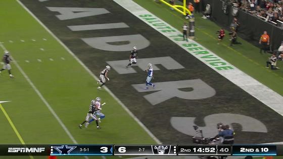 Cowboys Dominate Raiders in MNF Showdown