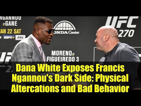 Dana White vs. Francis Ngannou: The Explosive Allegations