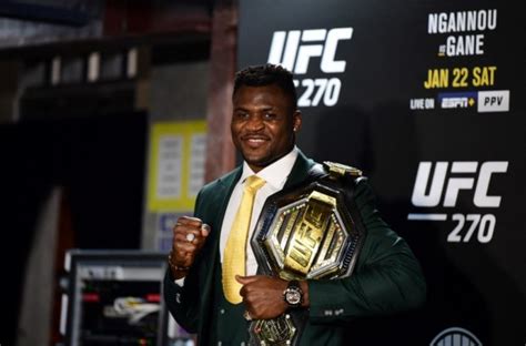Francis Ngannou, the former UFC heavyweight champion now with PGL.