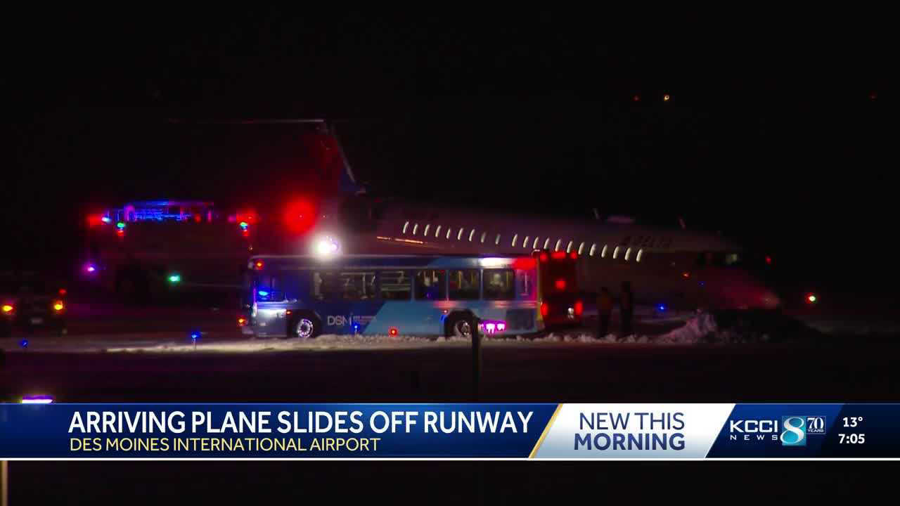 Delta Flight Slides Off Runway Amid Winter Travel Chaos