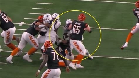 Overshown suffers a severe knee injury against the Bengals in December 2024.