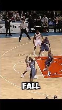 Crawford's signature crossover move that defined his legendary NBA career.