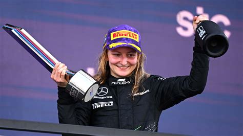 Doriane Pin Wins Dramatic F1 Academy Vegas Race