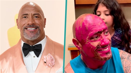 Johnson's joyful moments with his daughters, reflecting his current family-focused life.