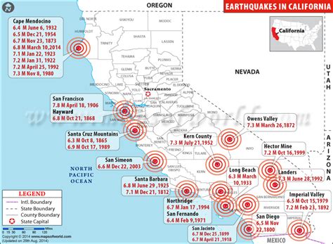 Map showing the epicenter of the November 27th earthquake near The Geysers and Santa Rosa, California.