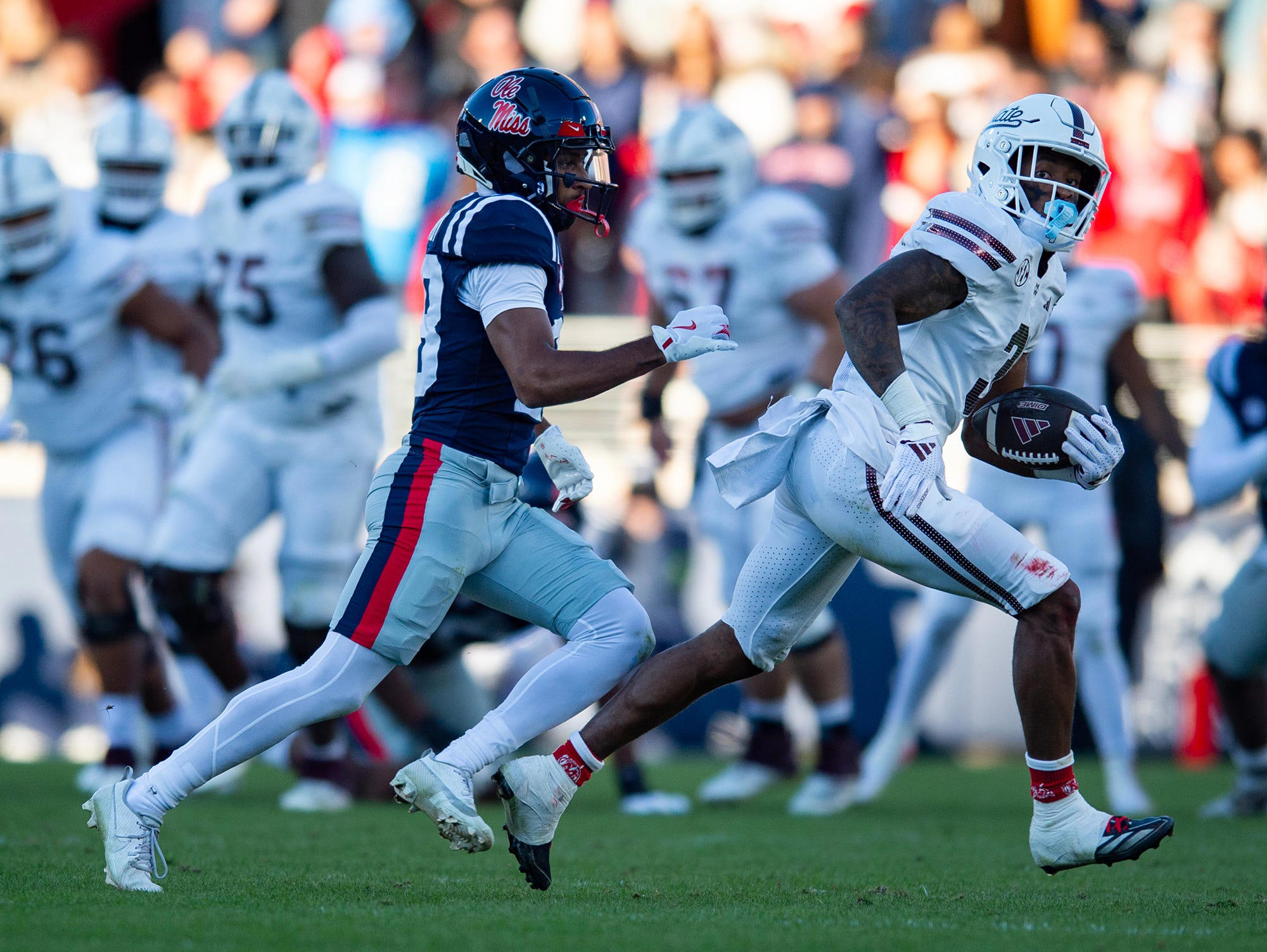 Egg Bowl Chaos: Mississippi State Fans Steal Ole Miss QB Jersey