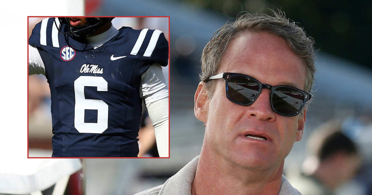 Trinidad Chambliss in action during the Egg Bowl