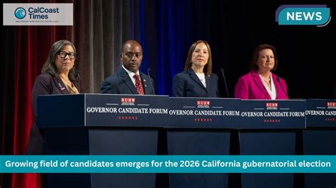 Key contenders in California's historic 2026 gubernatorial race