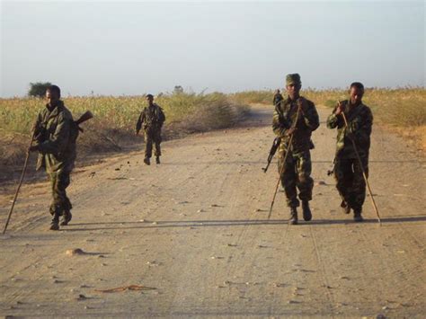 Ethiopian troops deployed near the Eritrean border, heightening regional tensions