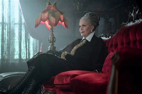 The mysterious Aunt Ophelia as seen in the Season 2 finale of Wednesday.