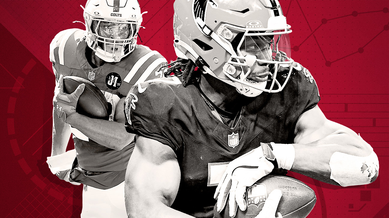 The battle between Jonathan Taylor (Colts) and Bijan Robinson (Falcons) will be crucial to the outcome