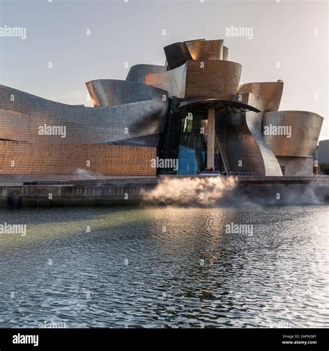 The Guggenheim Museum Bilbao, Gehry's most iconic masterpiece that sparked the 'Bilbao effect'.