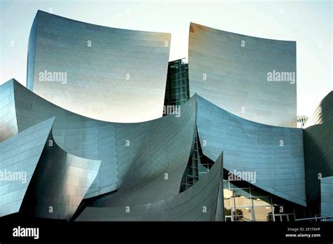 The Walt Disney Concert Hall in Los Angeles, a cultural landmark Gehry described as 'a ship in full sail'.