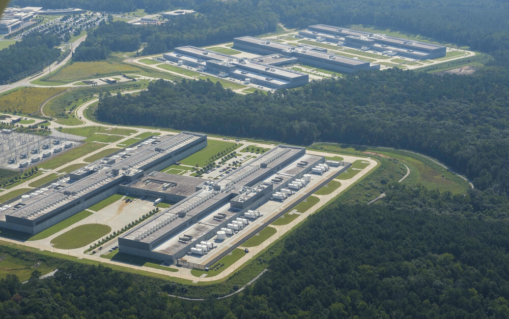 Data center servers representing the growing technological demand that is driving Georgia Power's expansion plans.