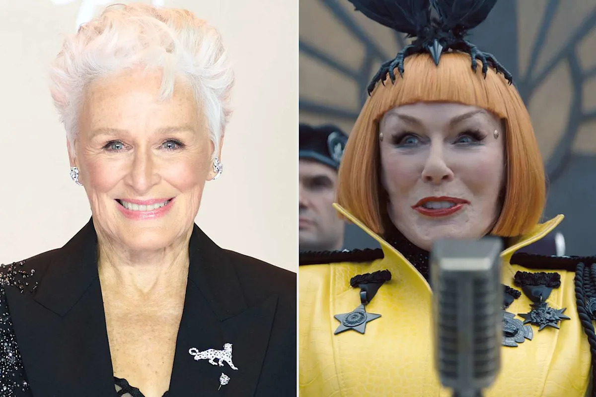 Glenn Close's Stunning Transformation in Hunger Games Prequel