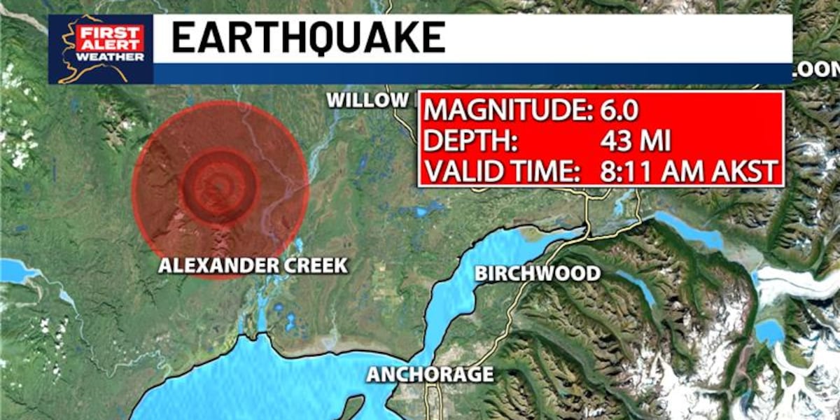 Residents in Anchorage, Alaska, responding to the magnitude 6.0 earthquake that struck northwest of the city.