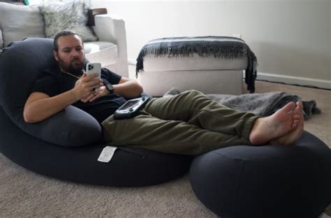 Experience out-of-this-world comfort with Moon Pod's reinvented beanbag design.