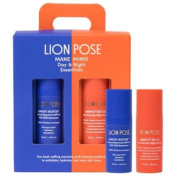 Award-winning skincare from Mindy Kaling's Lion Pose collection.