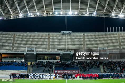 Stadio Georgios Karaiskakis in Piraeus, Athens, hosting the crucial qualifier