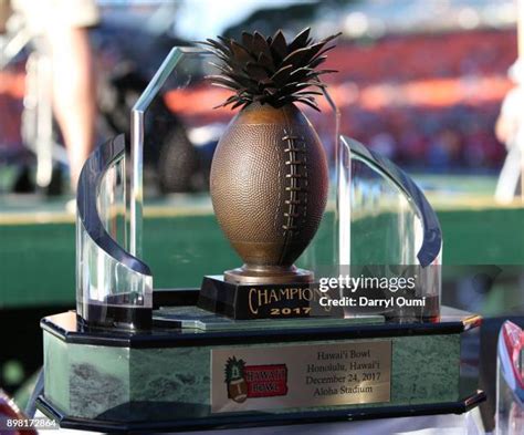 The Hawaii Bowl trophy will be on the line in Honolulu.